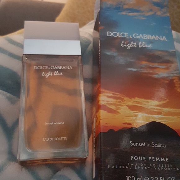 dolce gabbana sunset in salina